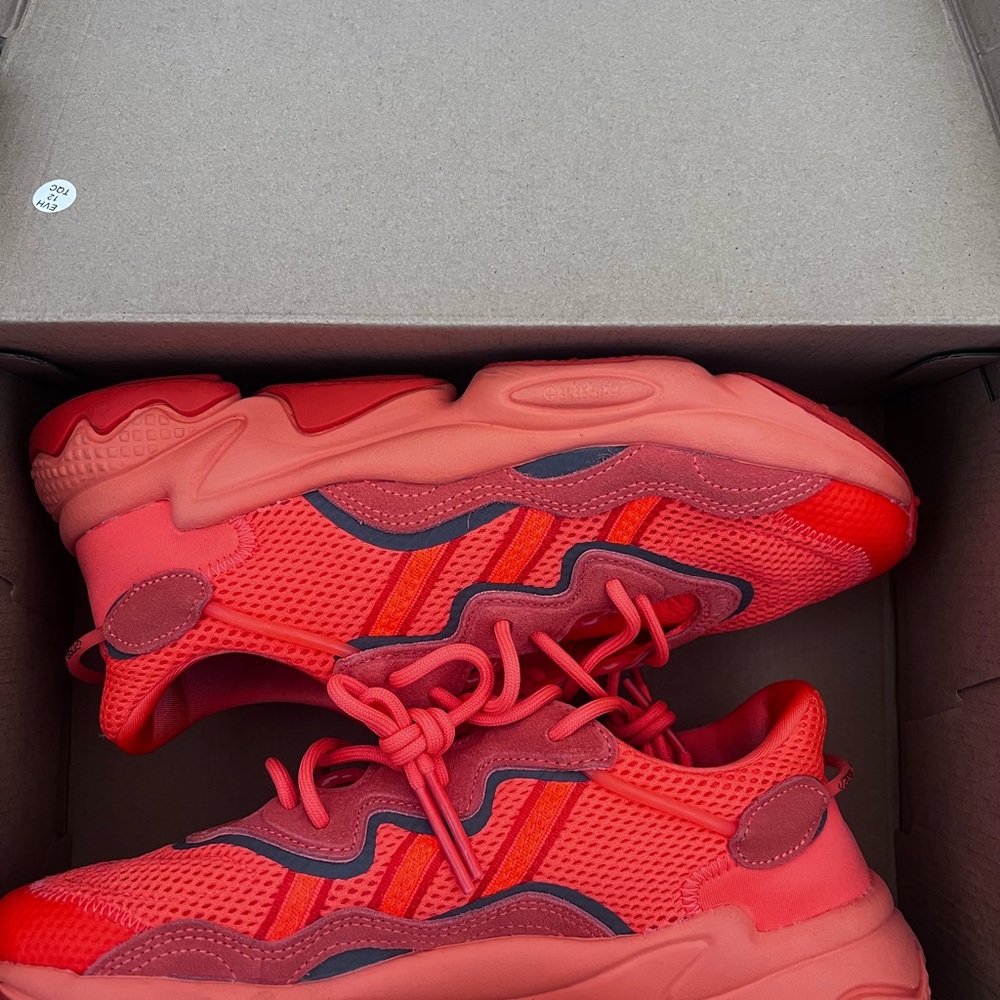 Adidas Kids Red Sneakers